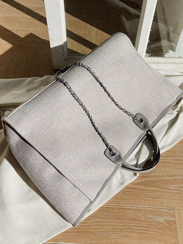 Bucket women’s bag large capacity portable single shoulder diagonal chain tote bag
