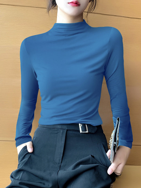 Casual Sleeveless Knit Drop Shoulder Top - Blue / FREESIZE