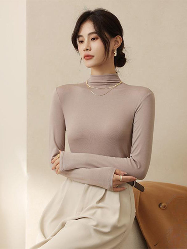 Casual Sleeveless Knit Drop Shoulder Top - Khaki / FREESIZE