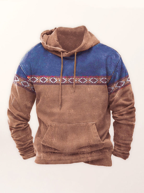 Digital printing men’s street sports fashion trend hoodie - Printing 2 / XS