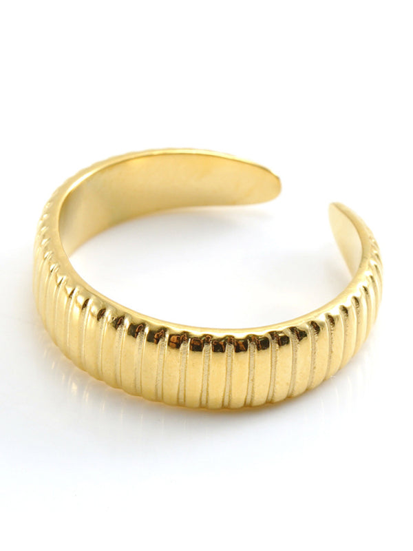 Fashionable and personalized retro style ring gold living ring - Pattern1 / FREESIZE
