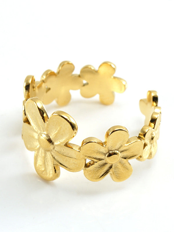 Fashionable and personalized retro style ring gold living ring - Pattern3 / FREESIZE