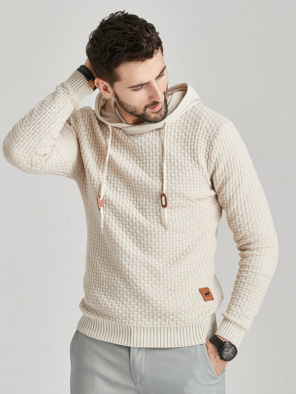 Hooded Pullover Knitwear Sports Casual Men’s Sweater