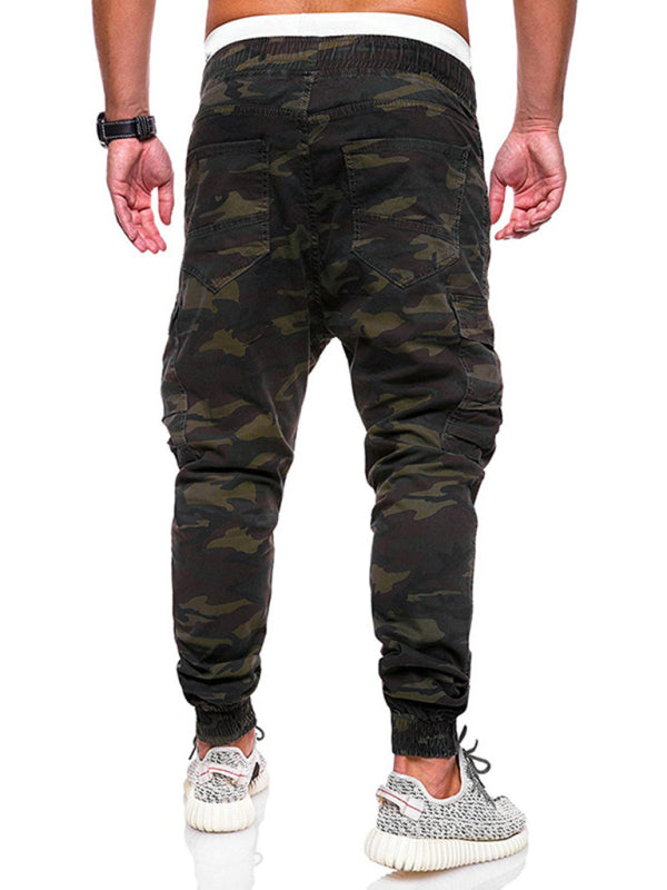 Men’s camouflage cargo casual pants