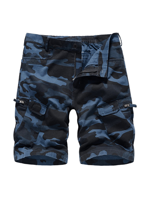 Men’s Camouflage Print Cargo Shorts