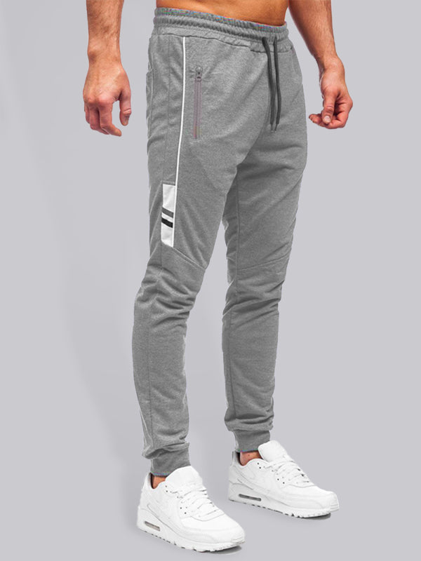 Men’s casual fashion sports trousers - Charcoal grey / S