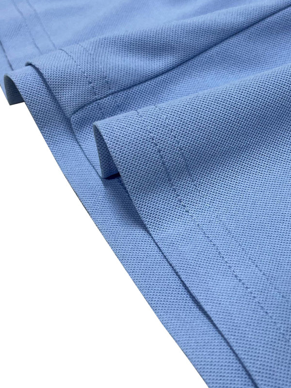 Men’s Casual Lapel Color Block Short Sleeve Polo Shirt