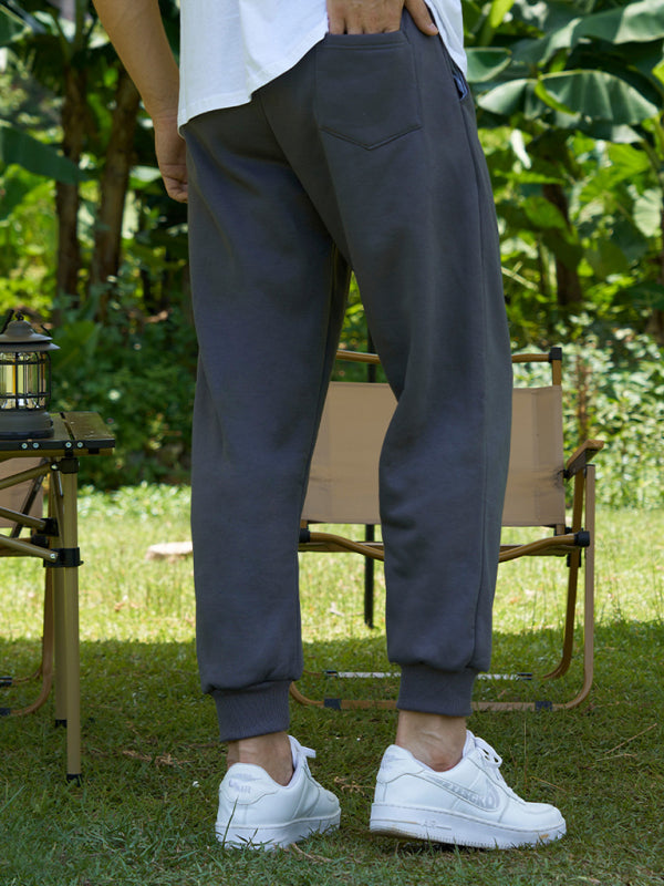 Men’s casual loose pocket sports trousers
