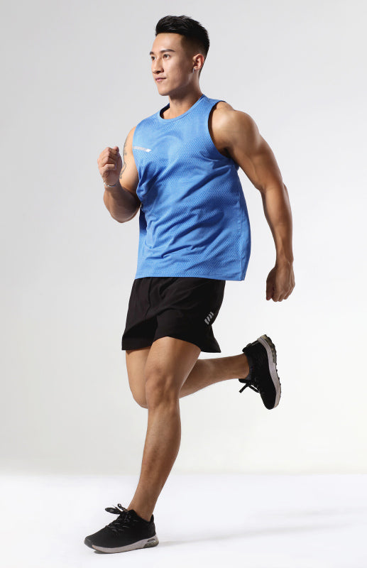 Men’s casual loose sleeveless round neck vest