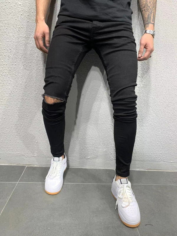 Men’s Classic Versatile Stretch Skinny Jeans