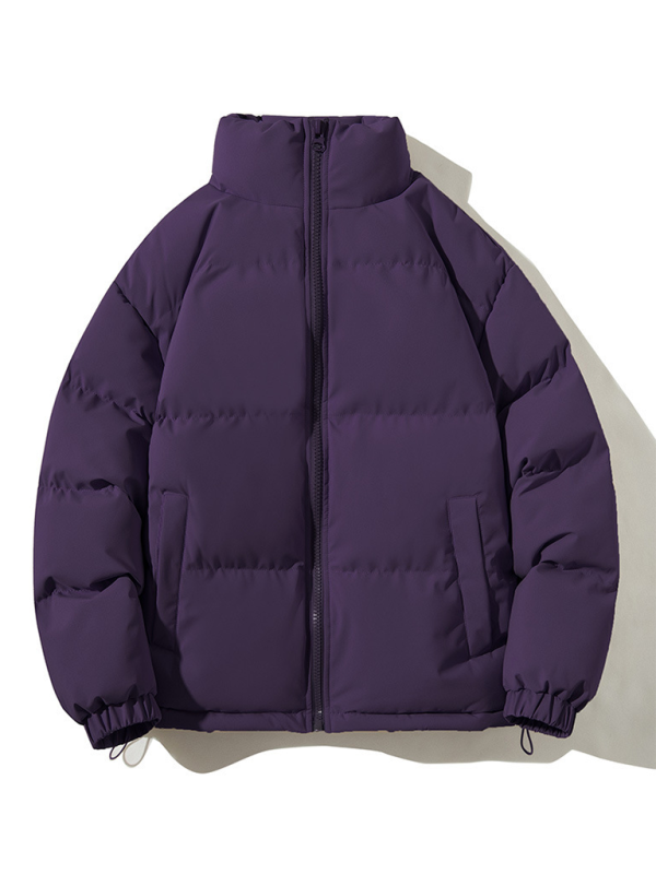 Men’s cotton coat - Purple / M