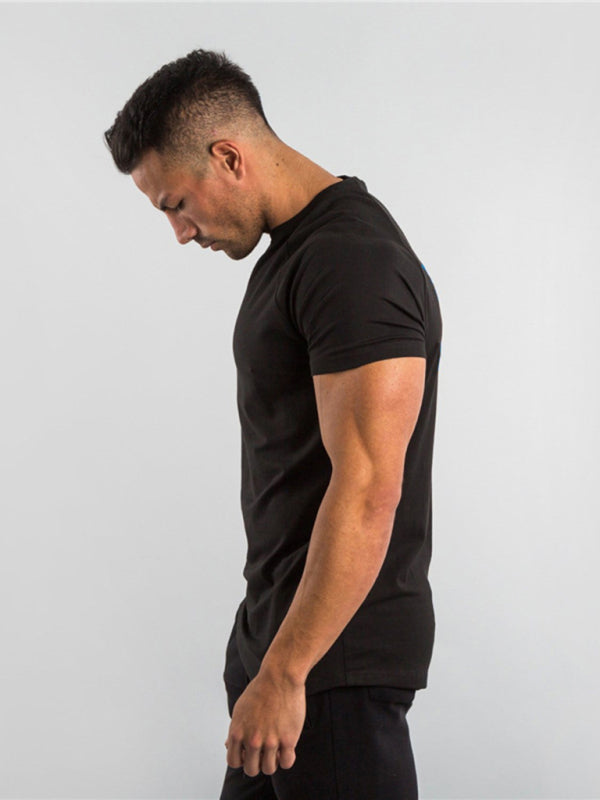 Men’s Fitness Short Sleeve T-Shirt - Black / M