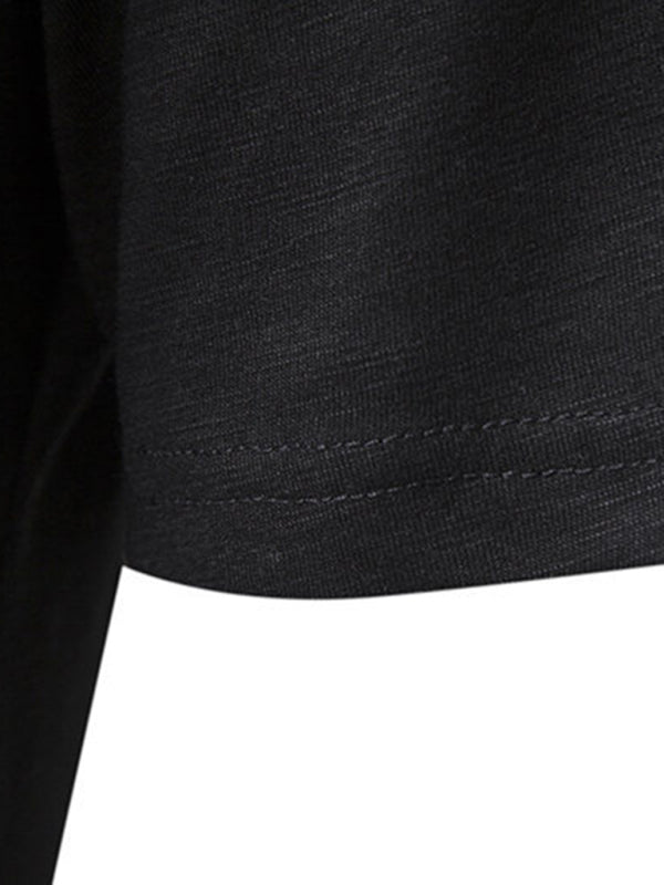 Men’s Henley Casual Fashion Basic Short Sleeve T-Shirt