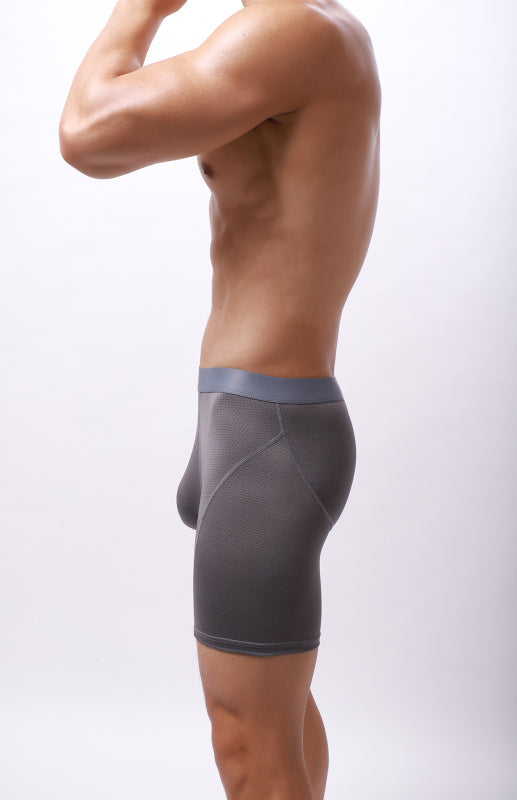 Men’s High Elasticity Simple Style Knit Polyester Underwear Loungewear