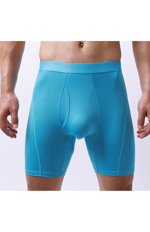 Men’s High Elasticity Simple Style Knit Polyester Underwear Loungewear