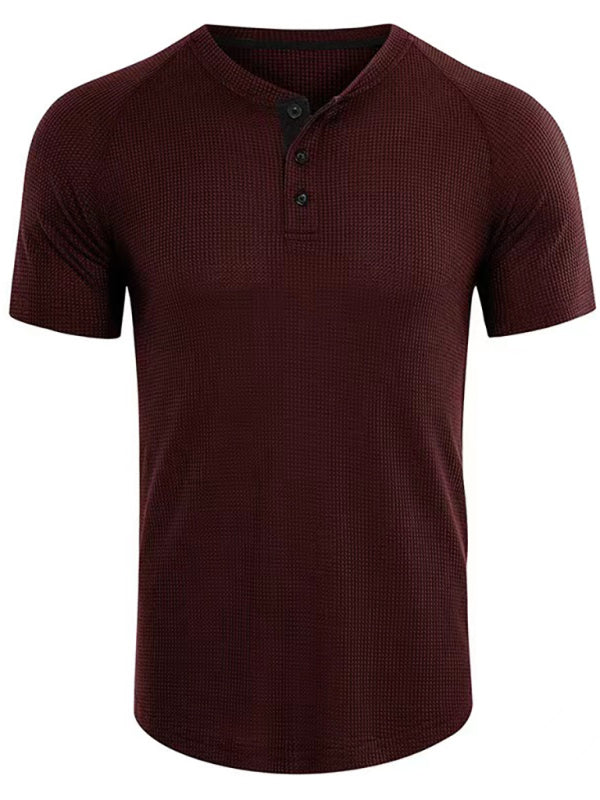 Men’s Light Business Casual Round Neck Tee