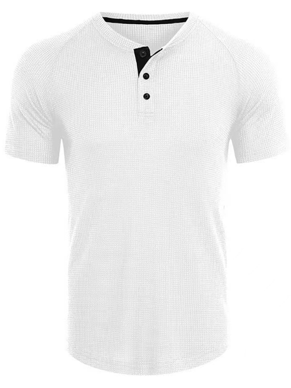 Men’s Light Business Casual Round Neck Tee