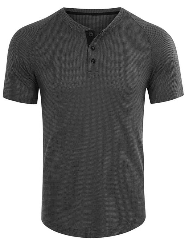 Men’s Light Business Casual Round Neck Tee
