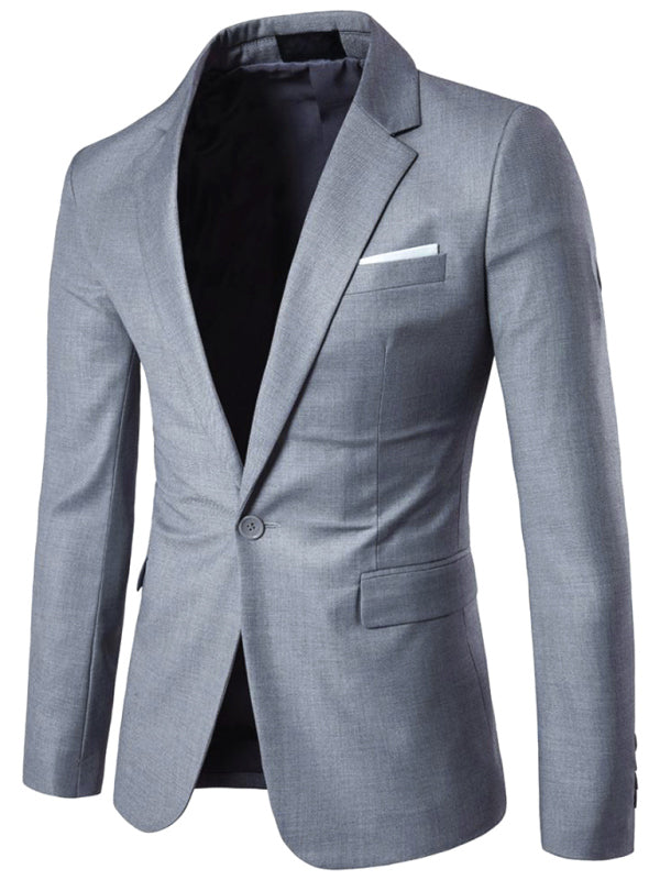 Men’s Light Business Long Sleeve Blazer
