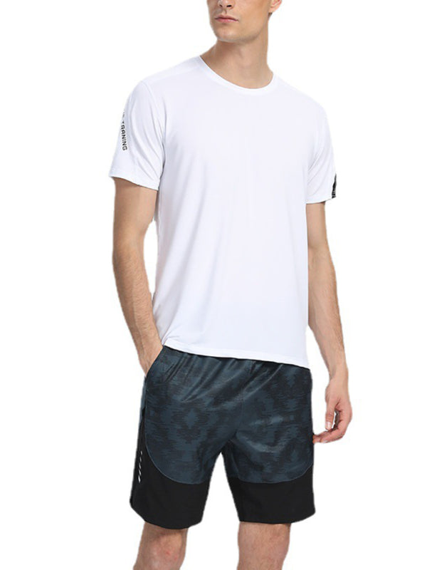 Men’s loose breathable and quick-drying sports t-shirt