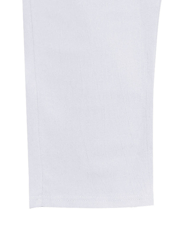 Men’s Loose Casual Relaxed Straight Linen Naples Gurga Breathable Trousers