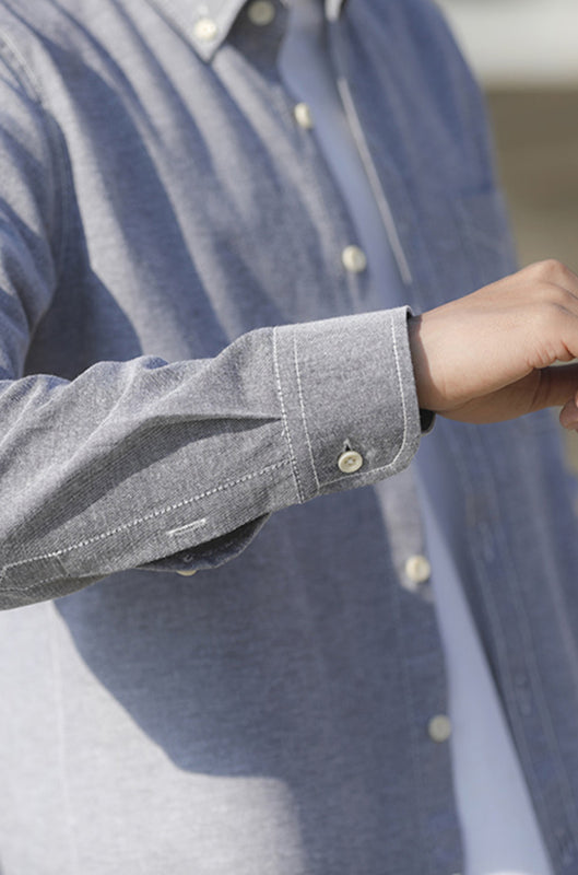 Men’s Oxford Long Sleeve Casual Shirt