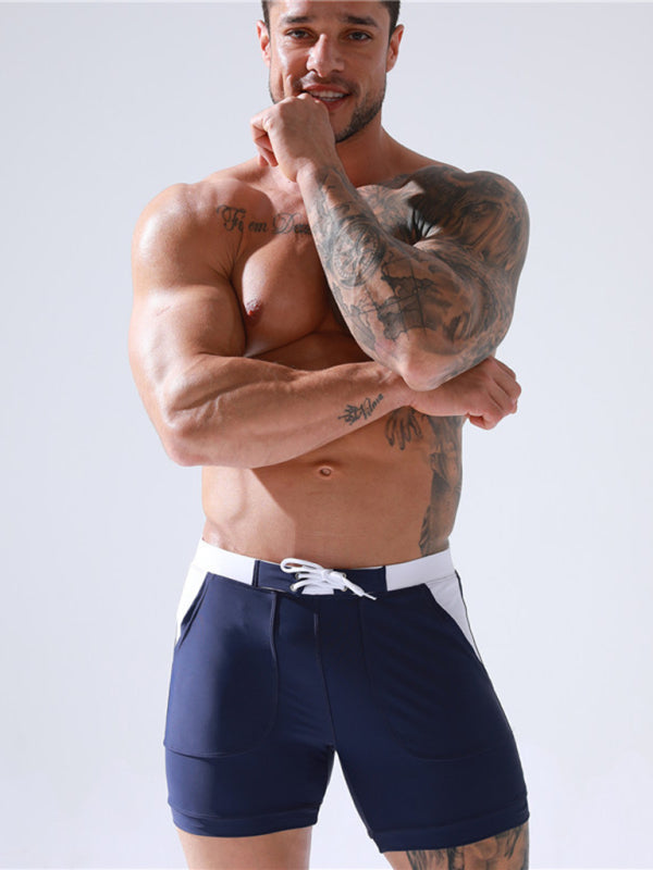 Men’s Pocket Lined Tethered Swim Shorts - Champlain color / S
