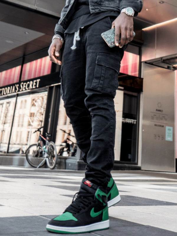 Men’s Side Pocket Skinny Jeans For Men
