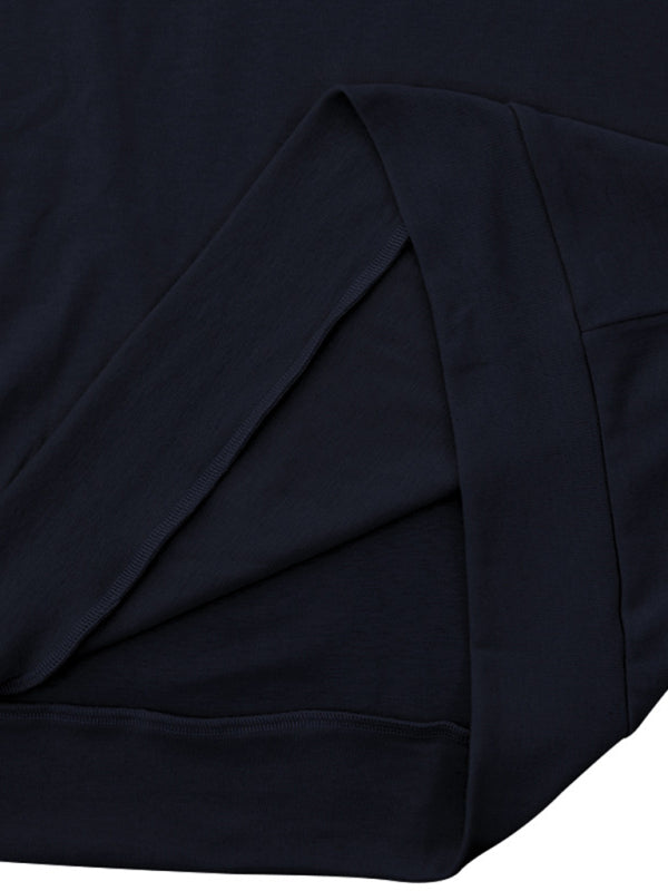 Men’s Solid Color Turtleneck Long Sleeve T-Shirt
