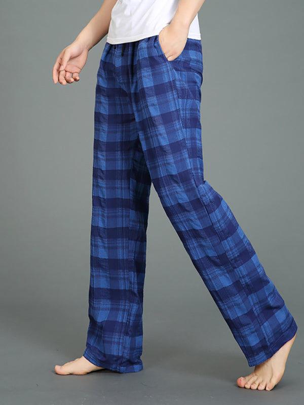 Men’s spring summer and autumn thin cotton casual pants
