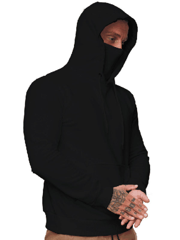 Men’s Sweatshirt Hoodie Long Sleeve T-Shirt Call of Duty Sweatshirt Face Mask