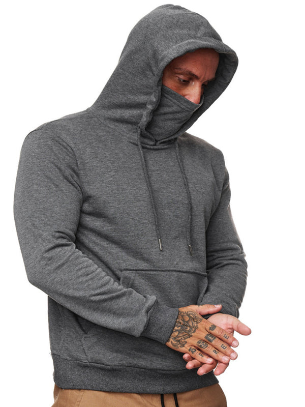 Men’s Sweatshirt Hoodie Long Sleeve T-Shirt Call of Duty Sweatshirt Face Mask