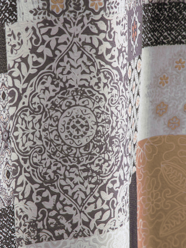 Men’s vintage paisley print short sleeve shirt