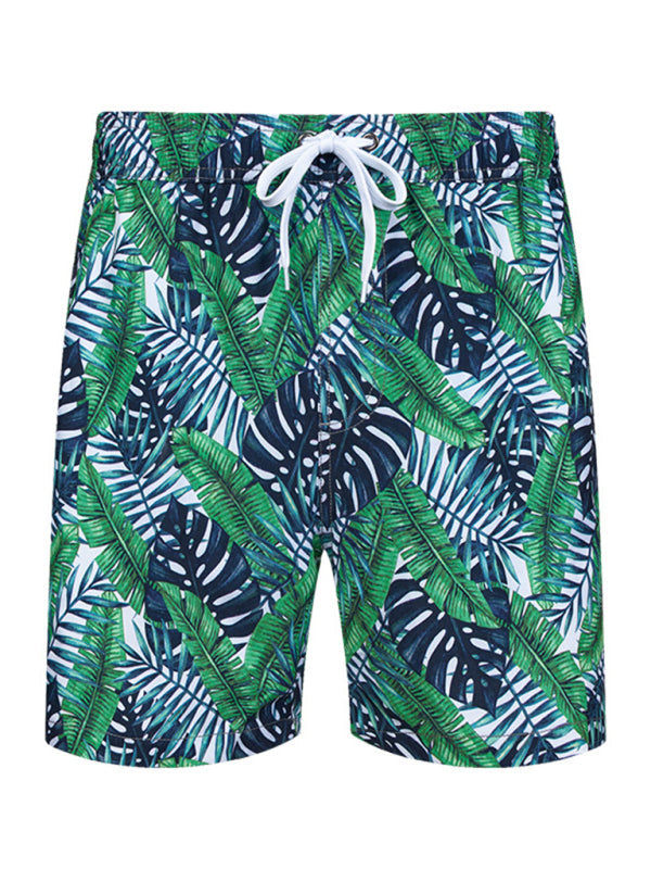 New Arrival Men’s Seaside Travel Casual Shorts Sports Surfing Swimming Trunks Casual Cropped Pants