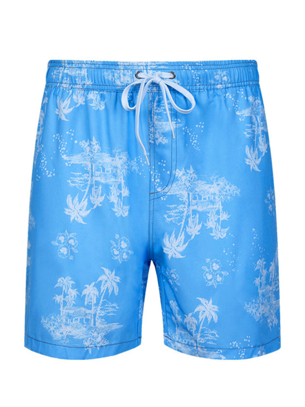 New Arrival Men’s Seaside Travel Casual Shorts Sports Surfing Swimming Trunks Casual Cropped Pants