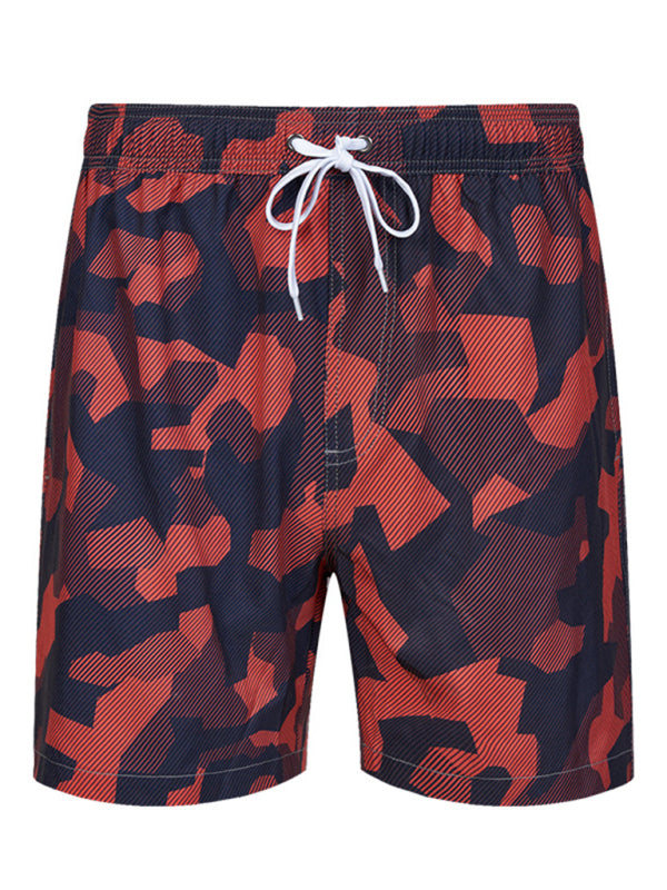 New Arrival Men’s Seaside Travel Casual Shorts Sports Surfing Swimming Trunks Casual Cropped Pants