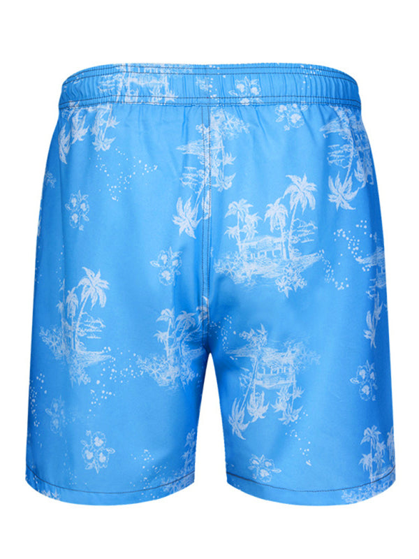 New Arrival Men’s Seaside Travel Casual Shorts Sports Surfing Swimming Trunks Casual Cropped Pants