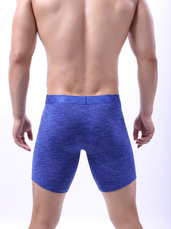 New Men’s Gradient Pattern High Elasticity Polyester Underwear Loungewear