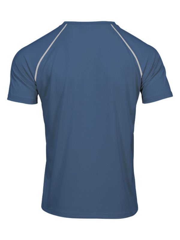 New sports tights men’s running fitness clothing set