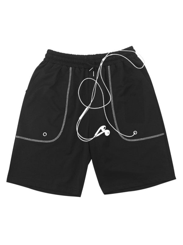 New sports tights men’s running fitness clothing set
