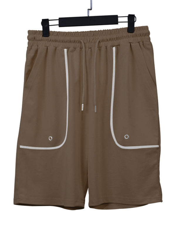 New sports tights men’s running fitness clothing set