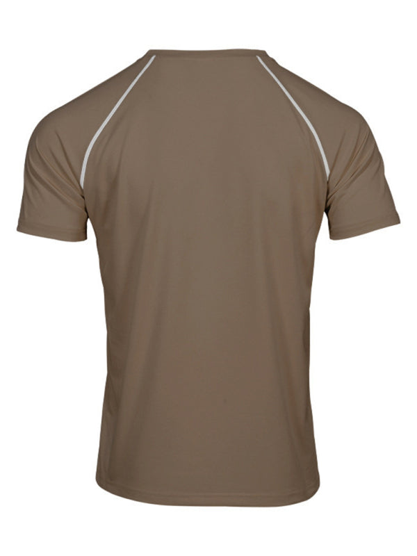 New sports tights men’s running fitness clothing set