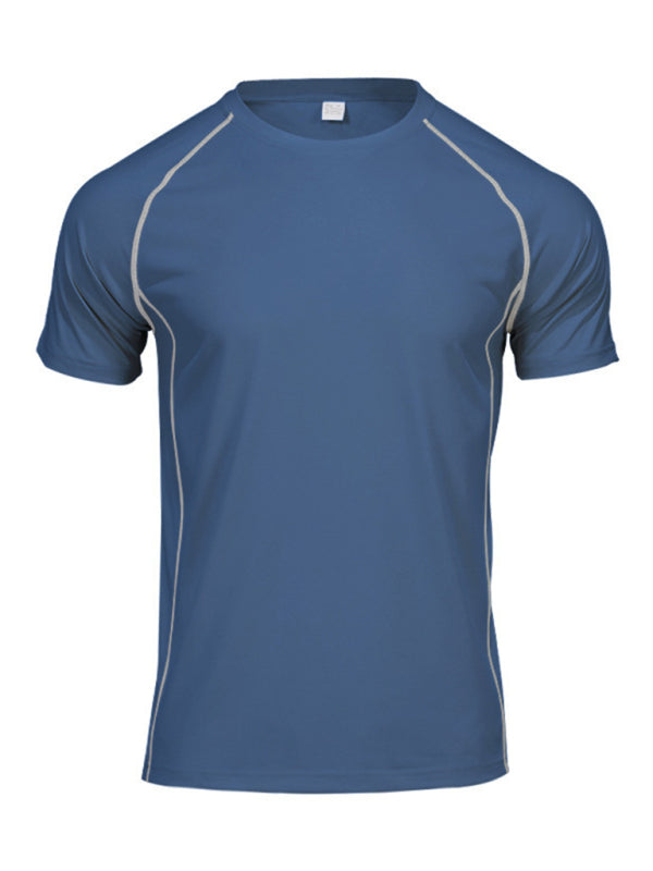 New sports tights men’s running fitness clothing set