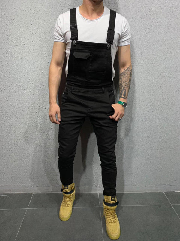 New style suspenders slim fit men’s suspender jeans