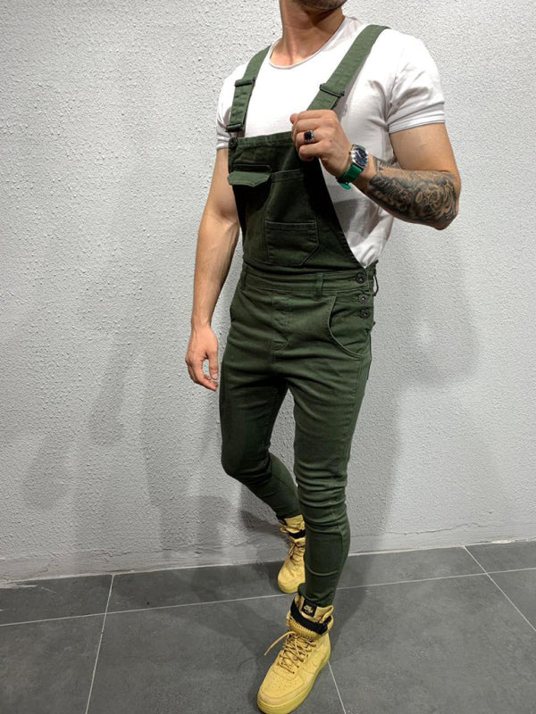 New style suspenders slim fit men’s suspender jeans