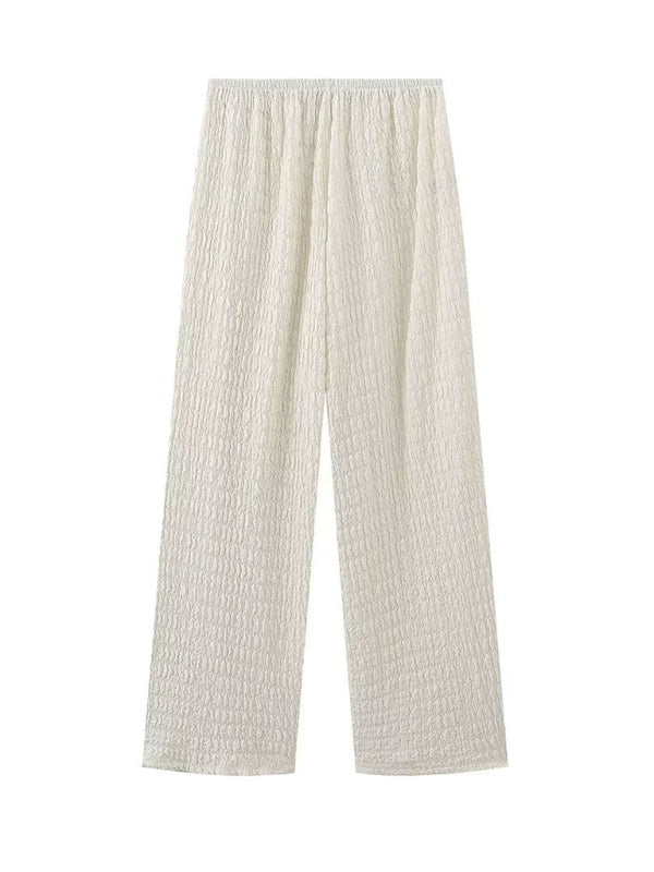 New Women’s Asymmetric Top High Waist Pants Suit