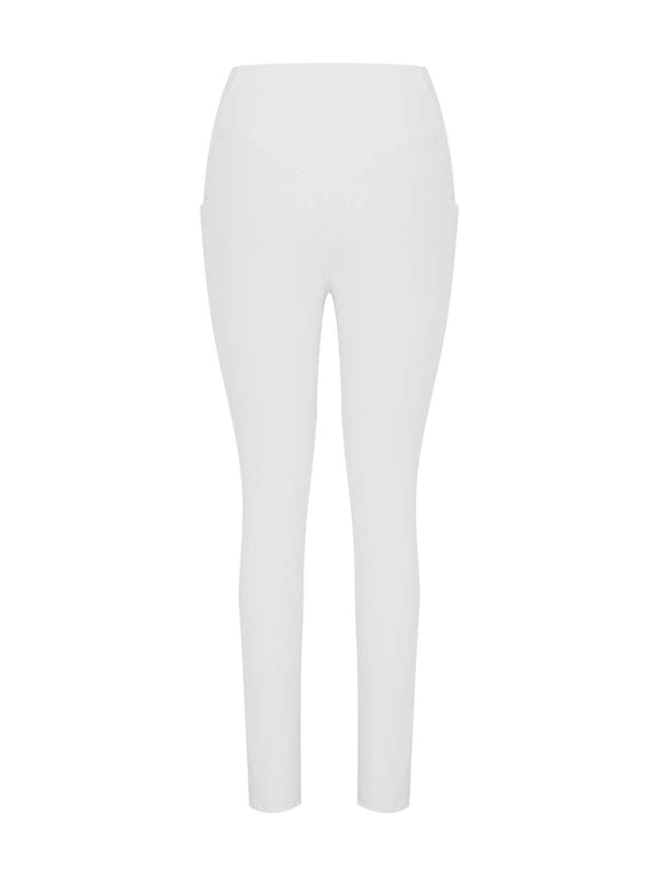 New Women’s High Waist Hip Pocket Yoga Pants