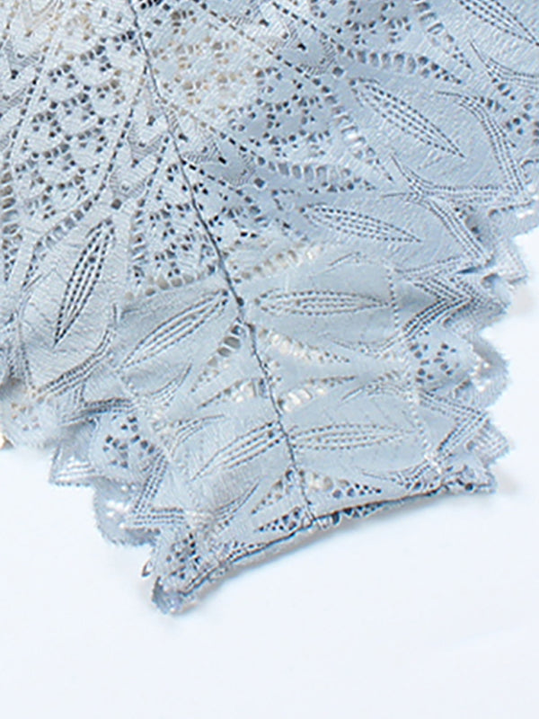 Sexy High Waist Geometry Pattern Nylon Panties
