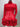 Sexy see-through mesh flower bud skirt ultra-short red dress sexy hot birthday party dress