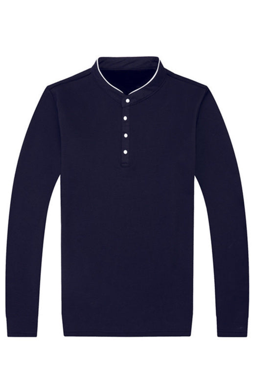 Solid Long Sleeve Large Men’s T-Shirt